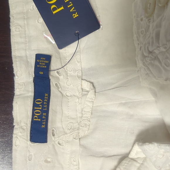 NWT Ralph Lauren white eyelet shorts - Picture 11 of 14